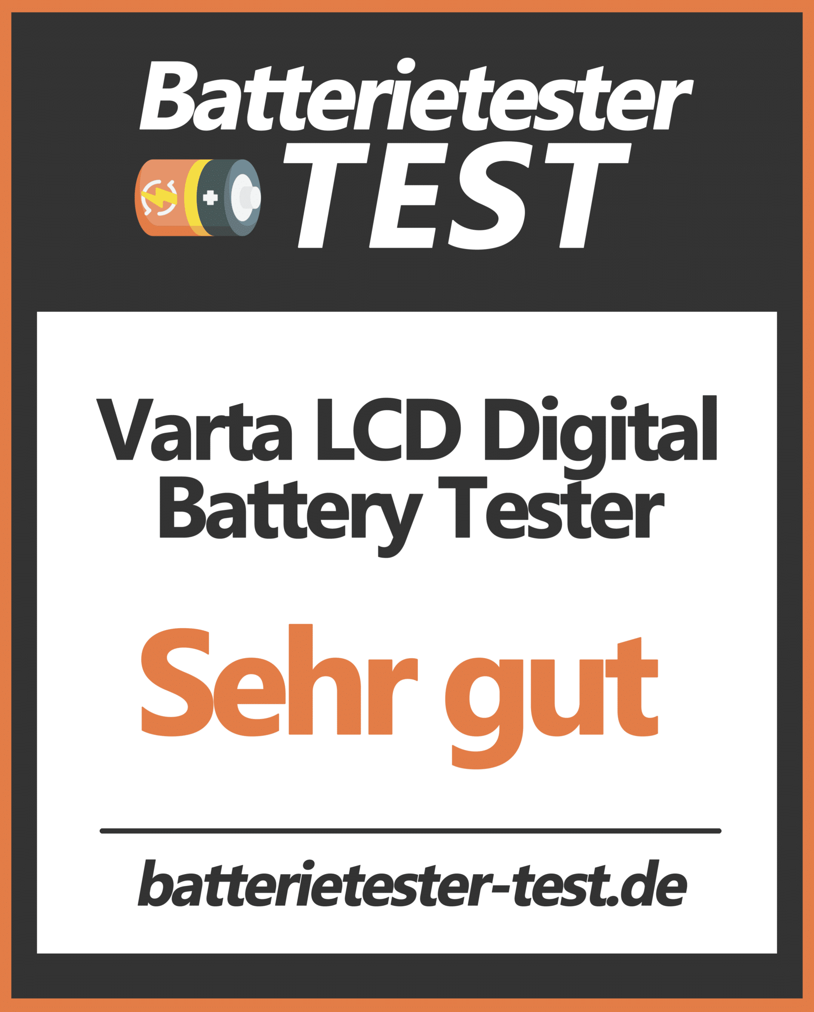 Zilimontt BT189 Batterietester - Digitaler LCD Tester Für 9V & Knopfzellen