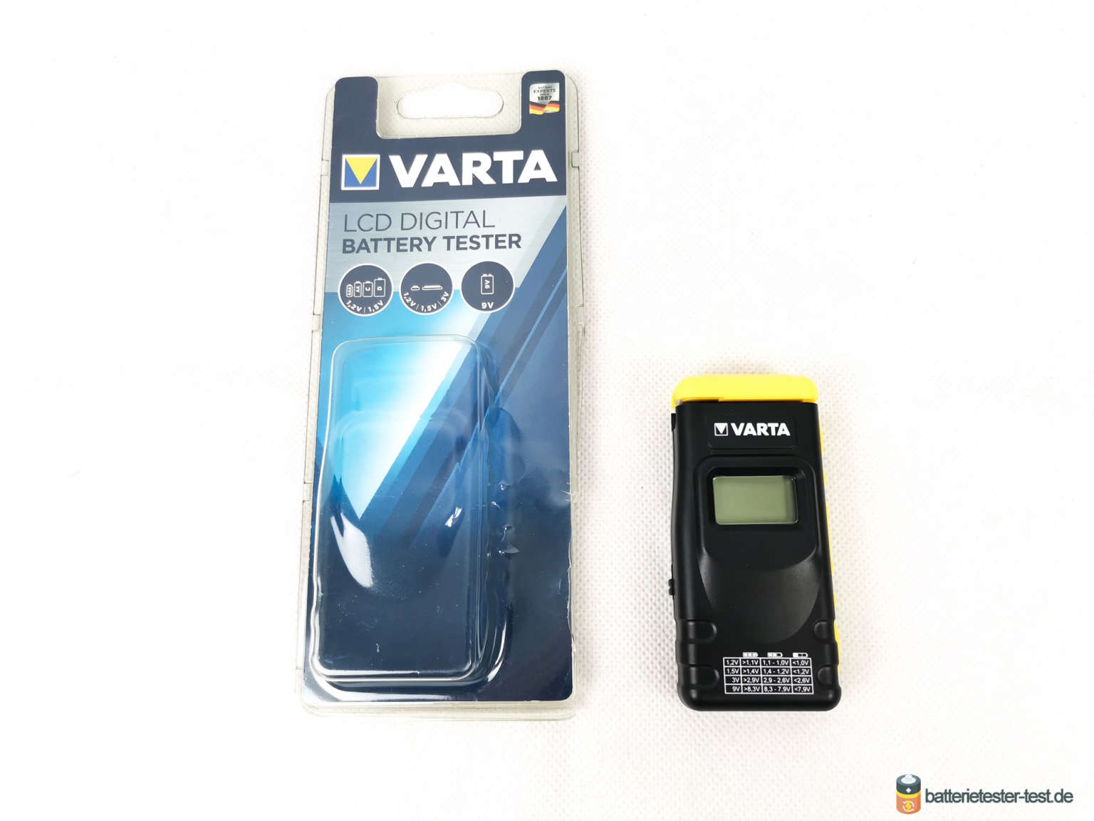 Varta LCD Digital Battery Tester Testbericht 2024